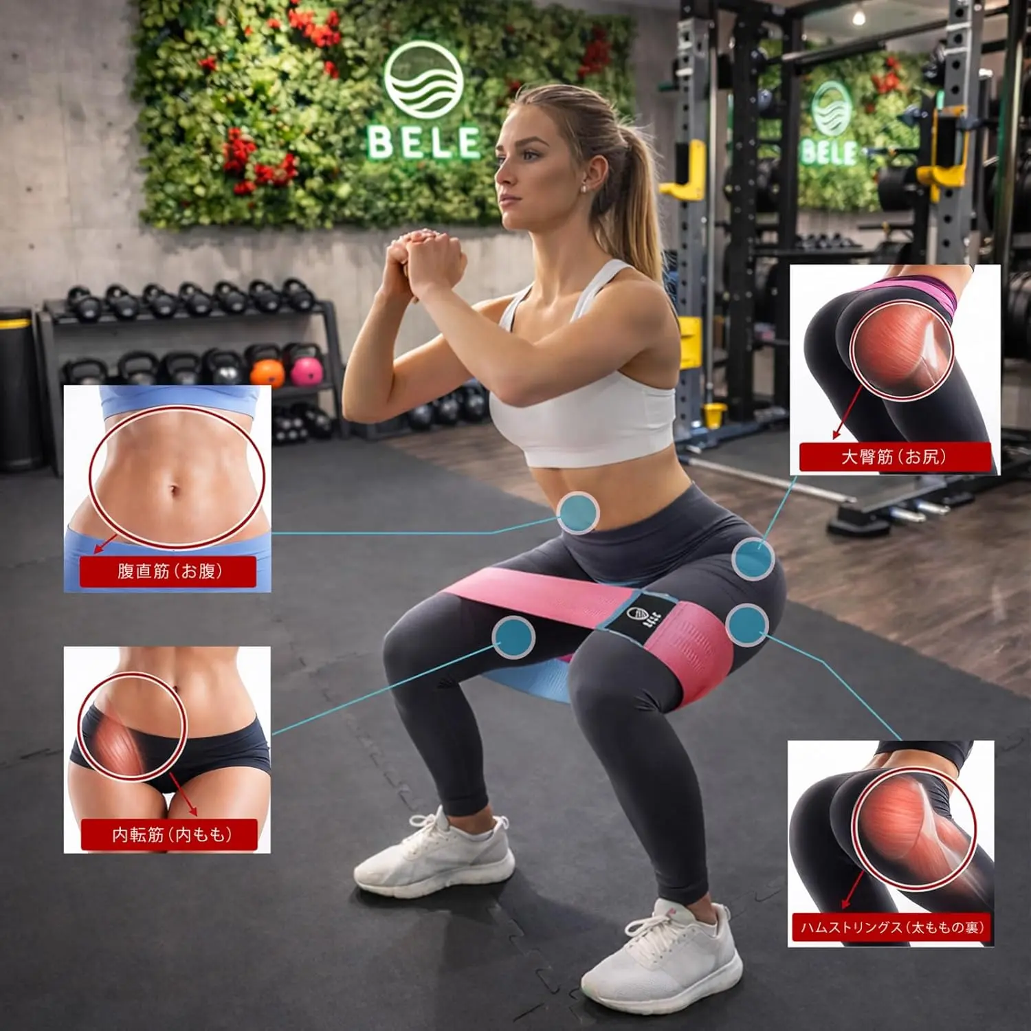 BELE トレーニングバンドでのトレーニングイメージ